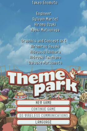 Theme Park (USA) (En,Ja,Fr,De,Es,It) screen shot title